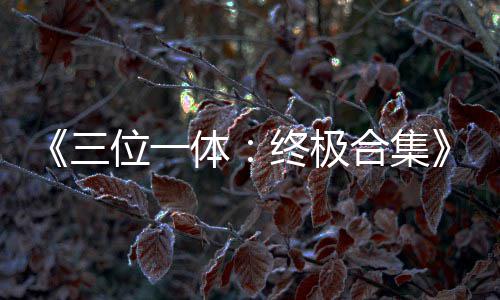 部作宣品合位一体体传片终极合集公布三 四