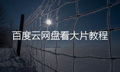 百度盘看云网大片教程