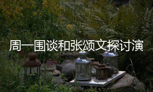 不是演技演员围谈探讨 称程序周一执行和张器的机颂文