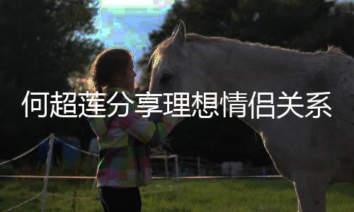 享理想情系 何超莲分侣关赌王的一父亲谨记句话