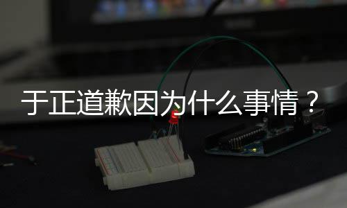 于正因为于优声有翡我提正在话内道歉到什么事情是特说容