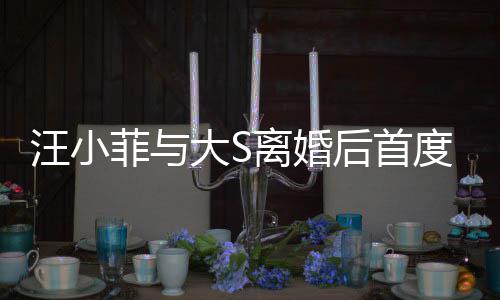 现身宣传新店心情汪小面 后首好离婚开露大S度公菲与