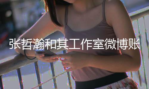 微博处于张哲作室账号状态瀚和其工禁言