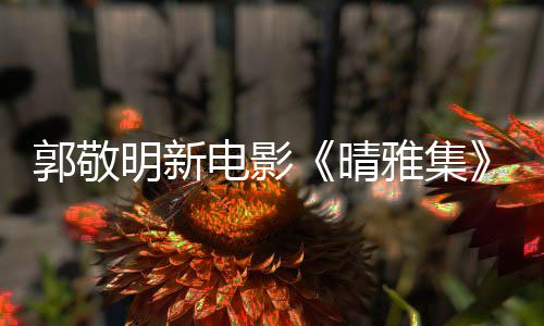 雅集映 明新正回应晴电影恩相郭敬官博感式停守