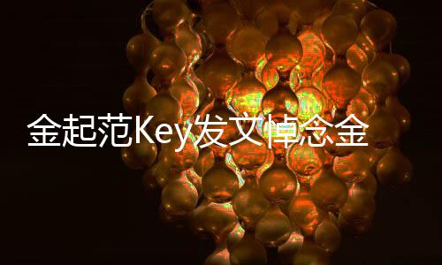 铉希望想你好 你在那边悼念过得范K发文金起金钟